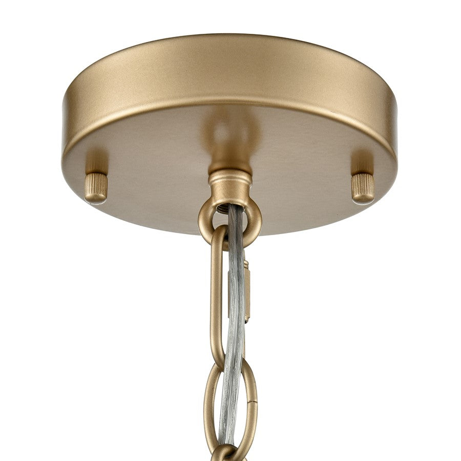Millennium Lighting Arelyn 2Lt 13" Pendant, Painted Modern Gold