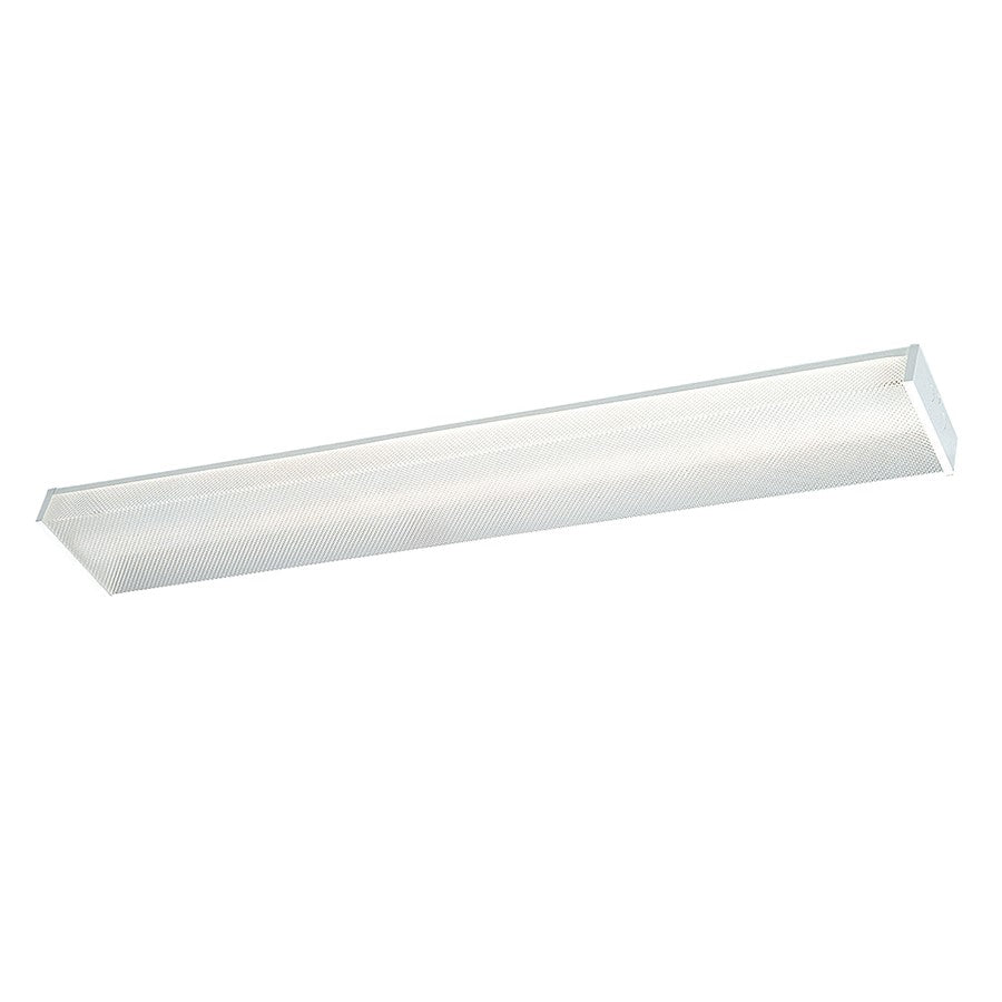 RP Lighting 4ft LED Pris Wrap35W 4K 120/277, White - 4217WH