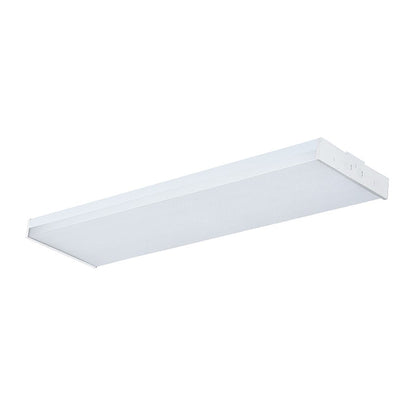 RP Lighting 4ft LED Wrap 75W, 4K 120/277 EM, White - 4218WH-EM