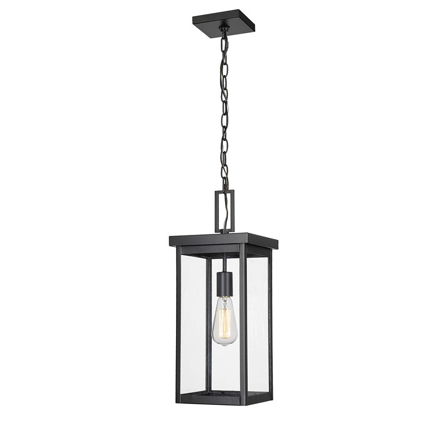 Millennium Lighting Barkeley 1Lt Outdoor Hanging Lantern, Black