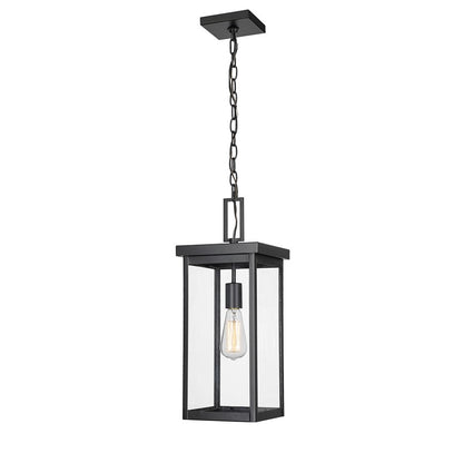 Millennium Lighting Barkeley 1Lt Outdoor Hanging Lantern, Black