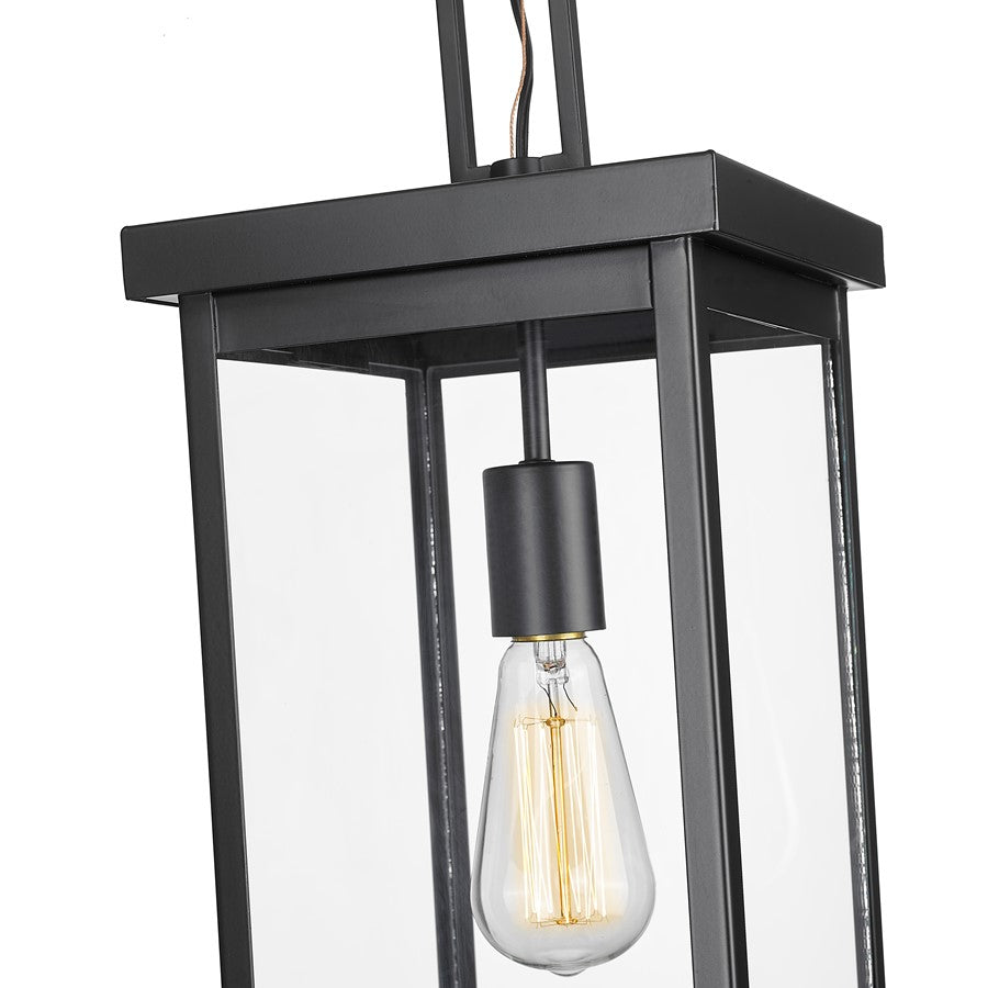 Millennium Lighting Barkeley 1Lt Outdoor Hanging Lantern, Black