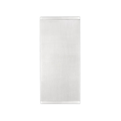 Millennium Vegas 1Lt 5.5" Outdoor Wall Sconce, Aluminum/Frosted - 43001-AL