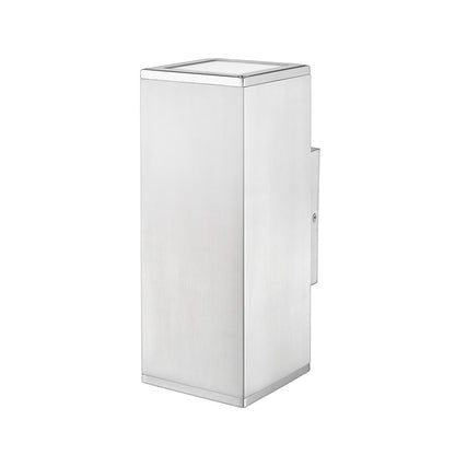 Millennium Lighting Vegas 2Lt Outdoor Wall Sconce, Aluminum/Frosted