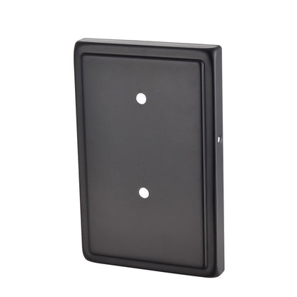 Millennium Lighting Edenton 3Lt 21" Outdoor Wall Sconce, Black/Clear