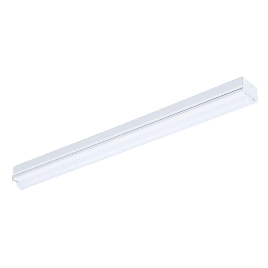 RP Lighting 4ft LED 2-Strip Lt 35W 4K 120/277V 0-10V, White/EM - 4310WH-1-EM