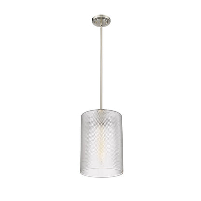 Millennium Lighting Olena 1Lt Pendant, Brushed Nickel
