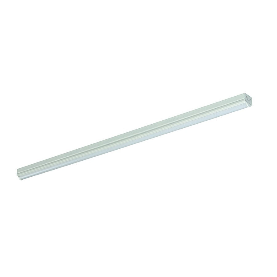 RP Lighting 4ft LED 1-Strip 20W 4K 120/277 0-10V, White/EM - 4312WH-1-EM