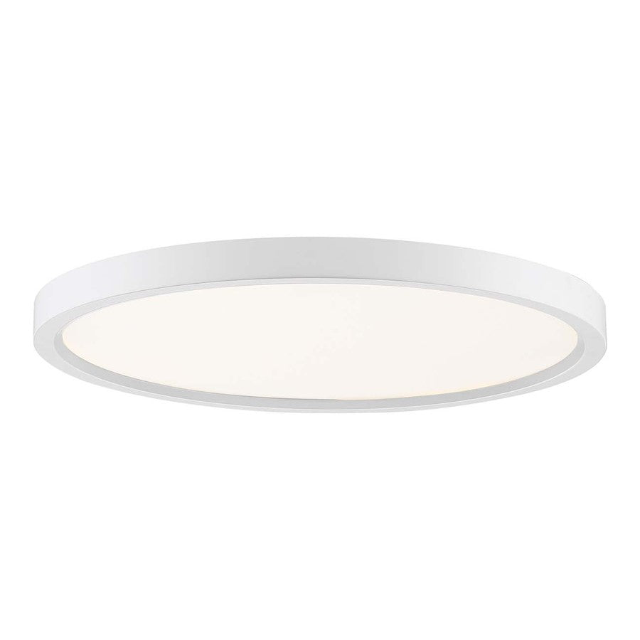 RP Lighting 15" LED Ceiling, 27.5W 90CRI 3K, White/Frosted - 4350-1WH-3K-15