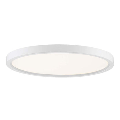 RP Lighting 15" LED Ceiling, 27.5W 90CRI 3K, White/Frosted - 4350-1WH-3K-15
