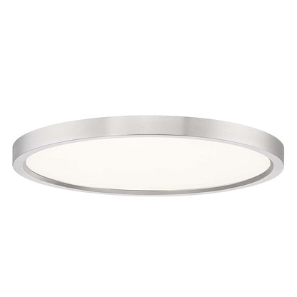 RP Lighting 1Lt 17" LED Slim Ceiling Mount 30W 5CCT, NK/Frosted - 4352BN-17-5CCT