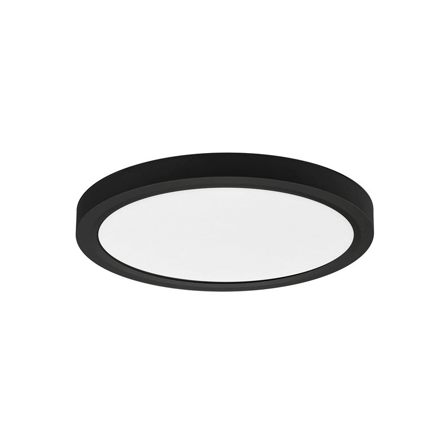 RP Lighting Slim Edge-Lit 15" LED Disc, Matte Black - 4352MBK-15-5CCT