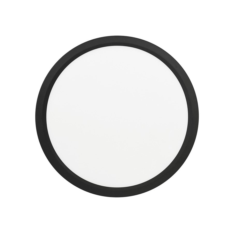 RP Lighting Slim Edge-Lit 15" LED Disc, Matte Black