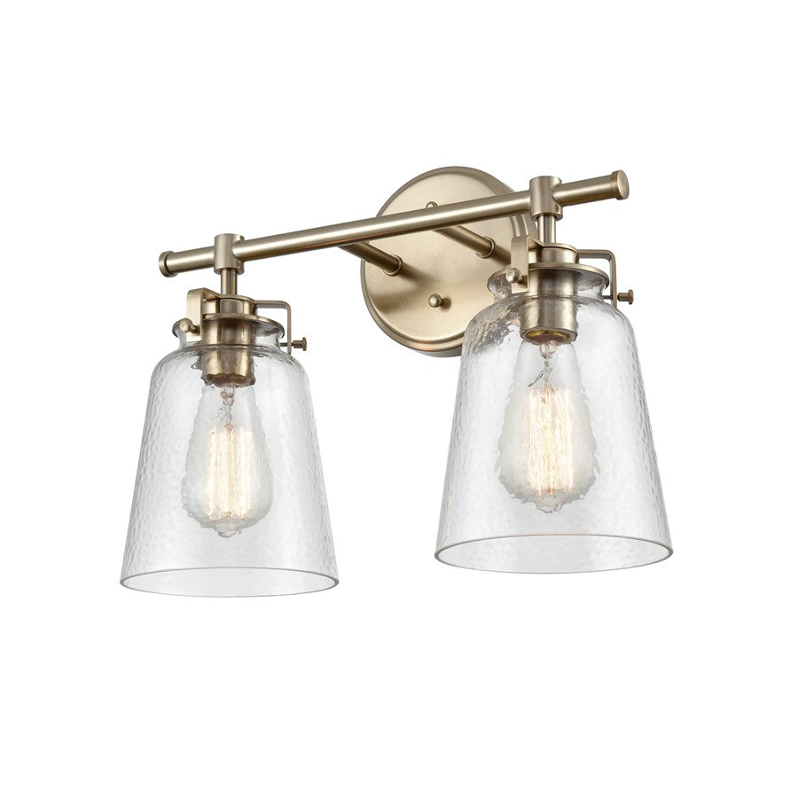 Millennium Lighting Amberose 2Lt Vanity, Modern Gold