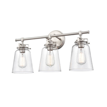 Millennium Lighting Amberose 3Lt Vanity, Brushed Nickel