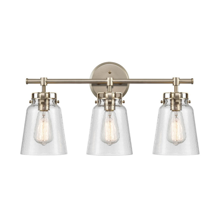 Millennium Lighting Amberose 3Lt Vanity, Modern Gold - 4413-MG