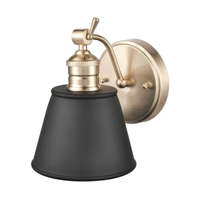 Millennium Lighting Layne 1Lt Wall Sconce, Modern Gold