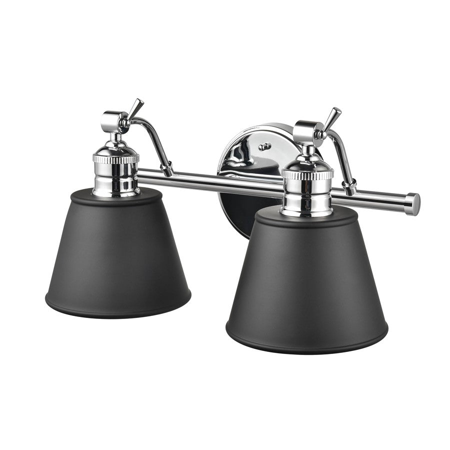 Millennium Lighting Layne 2Lt Vanity, Chrome