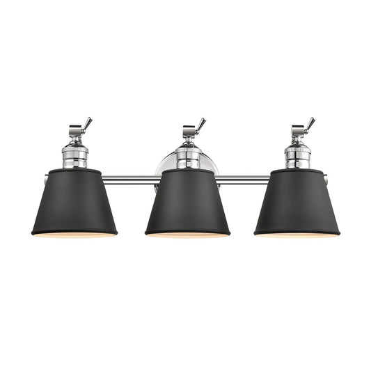 Millennium Lighting Layne 3 Light Bathroom Vanity Light, Chrome - 4463-CH