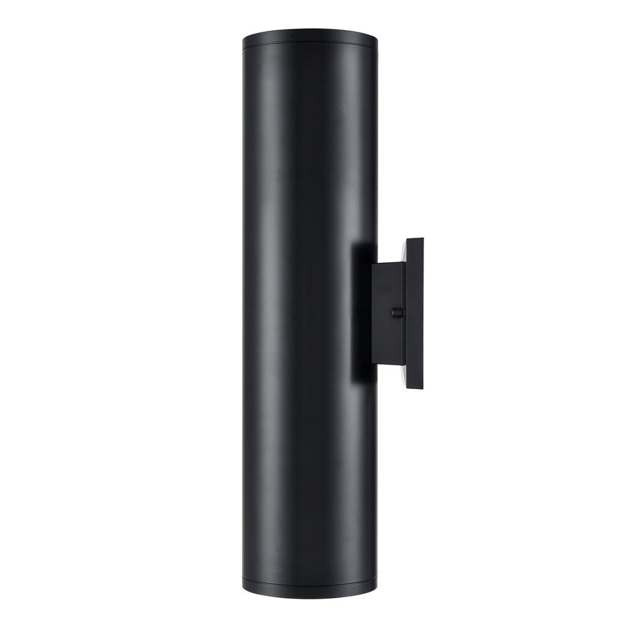 Millennium Lighting Vegas 2Lt Outdoor Wall Sconce, Black