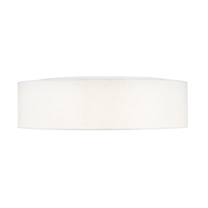 Millennium Rosata 16" Flushmount, White/White/Burnished Gold Interior