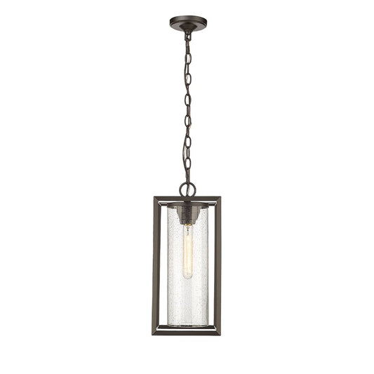 Millennium Lighting Wheatland 1Lt Outdoor Pendant, Coated Bronze - 4562-PBZ