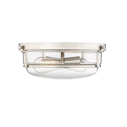 Millennium Lighting Mayson 2Lt Flushmount, Brushed Nickel - 4652-BN