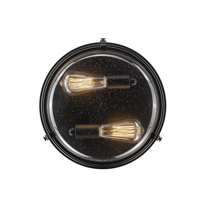 Millennium Lighting Mayson 2Lt Flushmount, Black