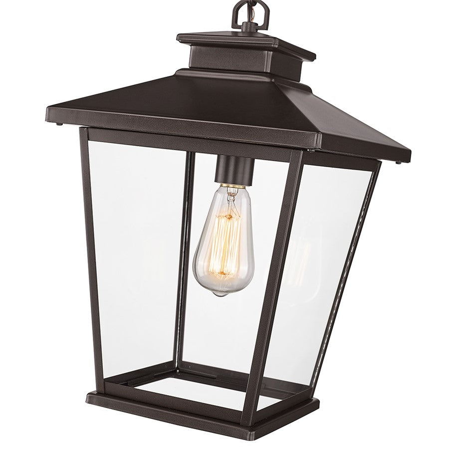 Millennium Lighting Bellmon 1Lt Outdoor Pendant, Coated Bronze