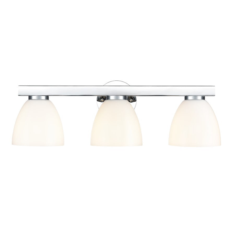 Millennium Lighting Apria 3Lt 24" Vanity, Polished Chrome/Opal