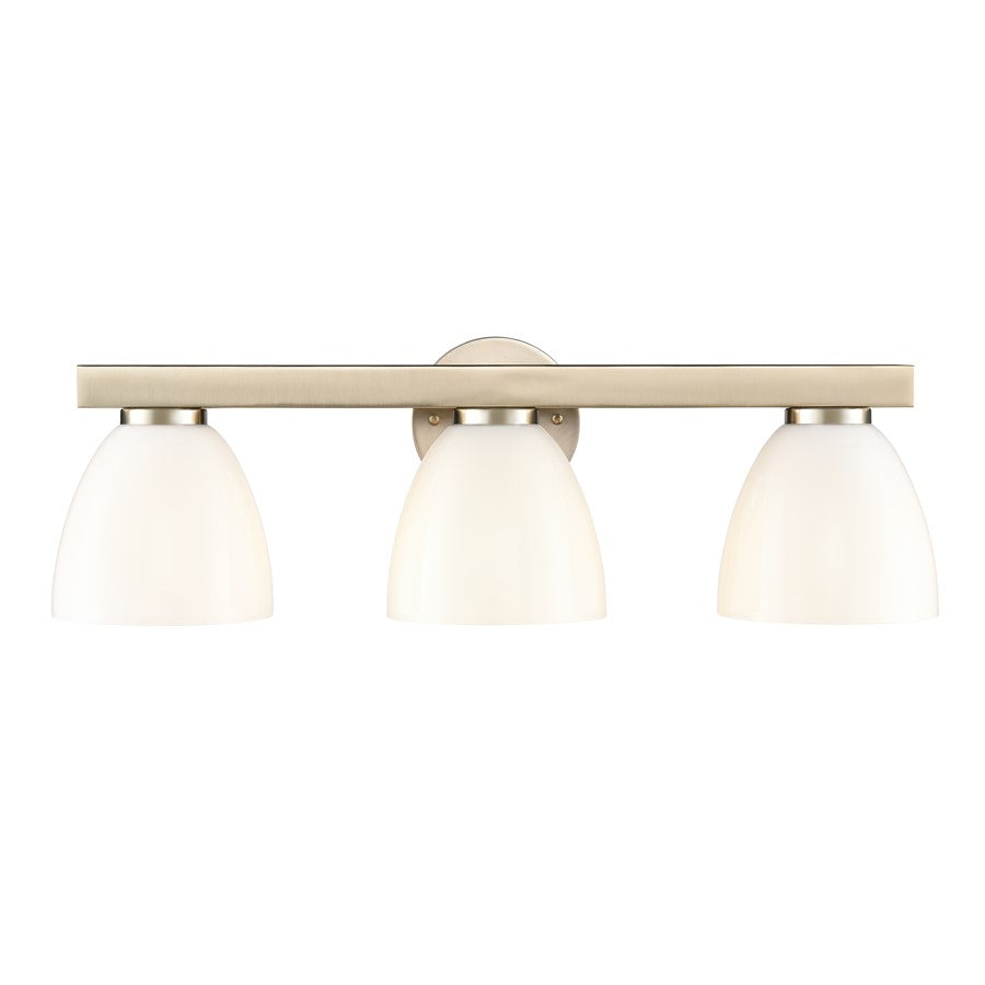 Millennium Lighting Apria 3Lt 24" Vanity, Modern Gold/Opal