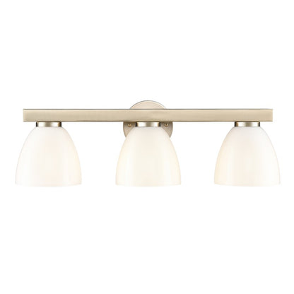 Millennium Lighting Apria 3Lt 24" Vanity, Modern Gold/Opal
