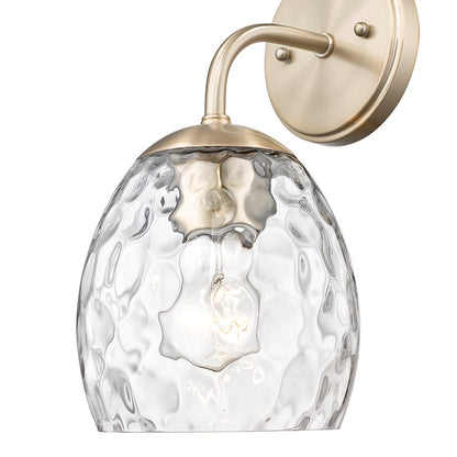 Millennium Lighting Gallos 1 Light Wall Sconce, Modern Gold