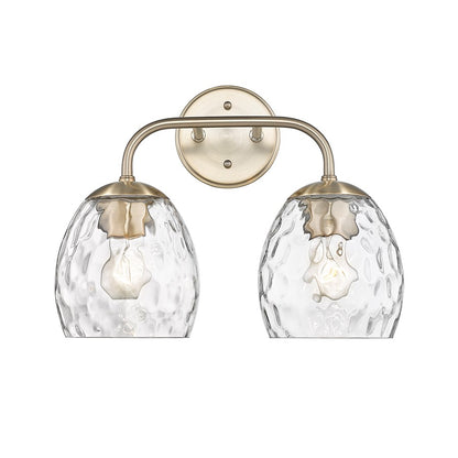 Millennium Lighting Gallos 2Lt Bathroom Vanity Light, Modern Gold - 498002-MG