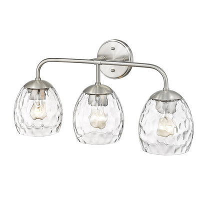 Millennium Lighting Gallos 3Lt Vanity, Brushed Nickel - 498003-BN
