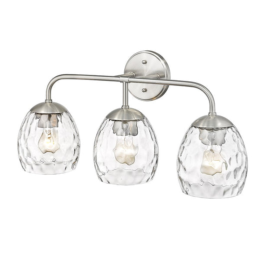 Millennium Lighting Gallos 3Lt Vanity, Brushed Nickel - 498003-BN