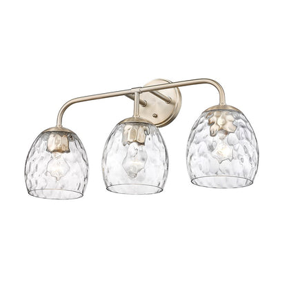 Millennium Lighting Gallos 3Lt Vanity, Modern Gold
