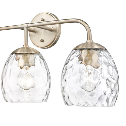 Millennium Lighting Gallos 3Lt Vanity, Modern Gold