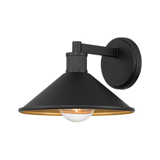 Millennium Lighting Vectra 1Lt 7" Outdoor Wall Sconce, Coated Black - 51001-PBK