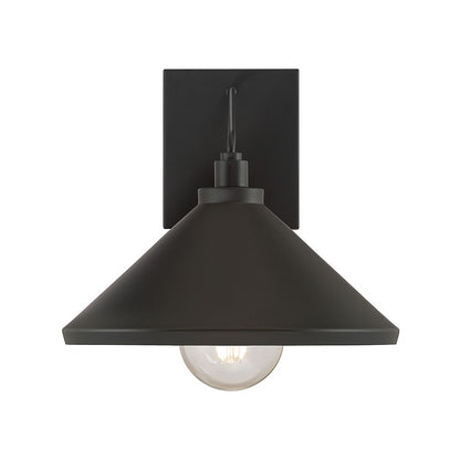 Millennium Lighting Vectra 1Lt 9" Outdoor Wall Sconce, Coated Black