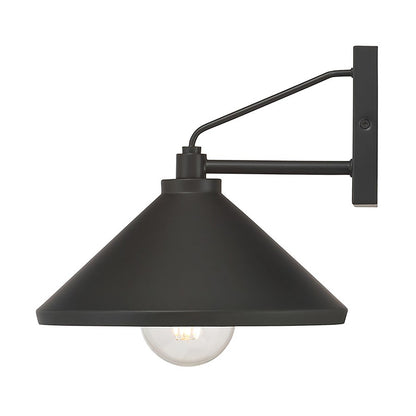 Millennium Lighting Vectra 1Lt 9" Outdoor Wall Sconce, Coated Black