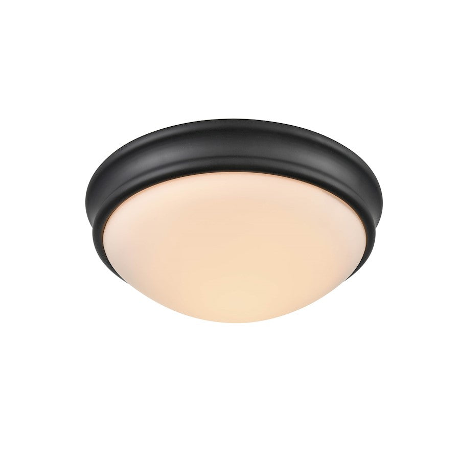 Millennium Flushmount Ceiling Light, Matte Black