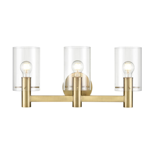 Millennium Lighting Apolla 3Lt Vanity, Vintage Brass - 55103-VB