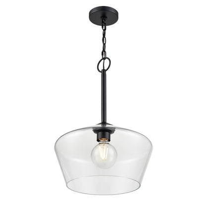 Millennium Lighting Morbelle 1Lt Pendant, Black