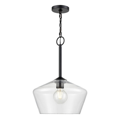 Millennium Lighting Morbelle 1Lt Pendant, Black