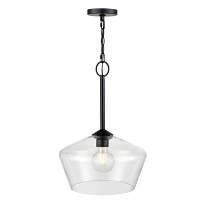 Millennium Lighting Morbelle 1Lt Pendant, Black