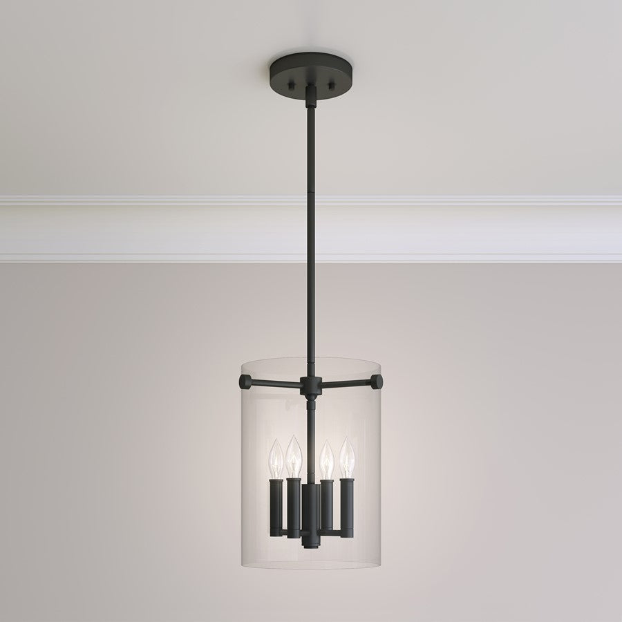 Millennium Lighting Vissi 4Lt 14" Pendant, Black