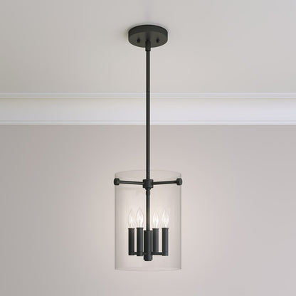 Millennium Lighting Vissi 4Lt 14" Pendant, Black