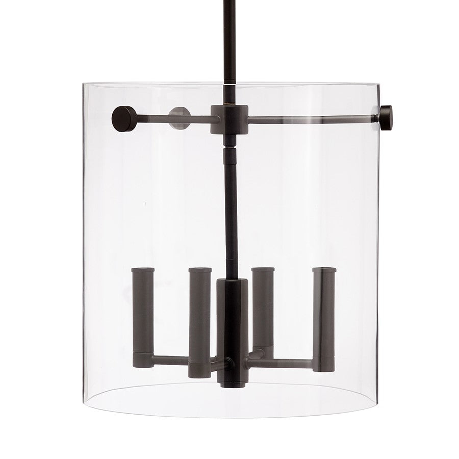 Millennium Lighting Vissi 4Lt 13" Pendant, Black