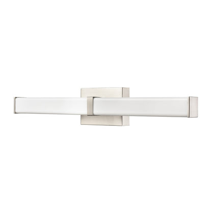 Millennium Lighting Tron 24" LED Vanity, Brushed Nickel/White